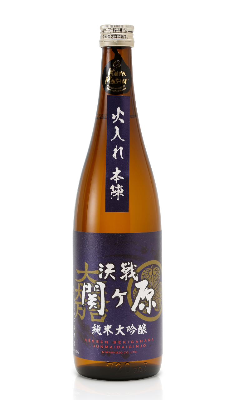 KESSENSEKIGAHARA JUNMAI DAIGINJO HIIREHONJIN EAST 720ml - Nishiki Sake